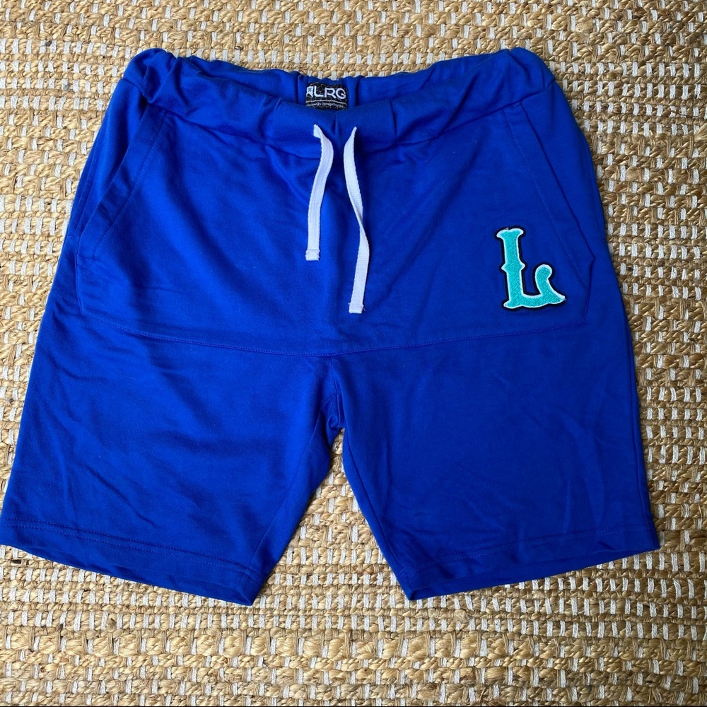 NWOT LRG Letterman Sweat Shorts L
